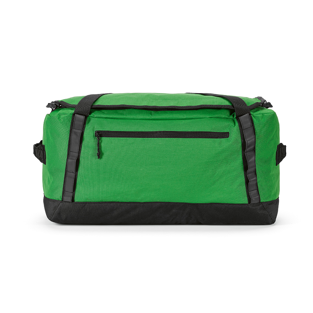 Sac sport São Paulo XL 75L rPET, bandes réfléchissantes - Vert