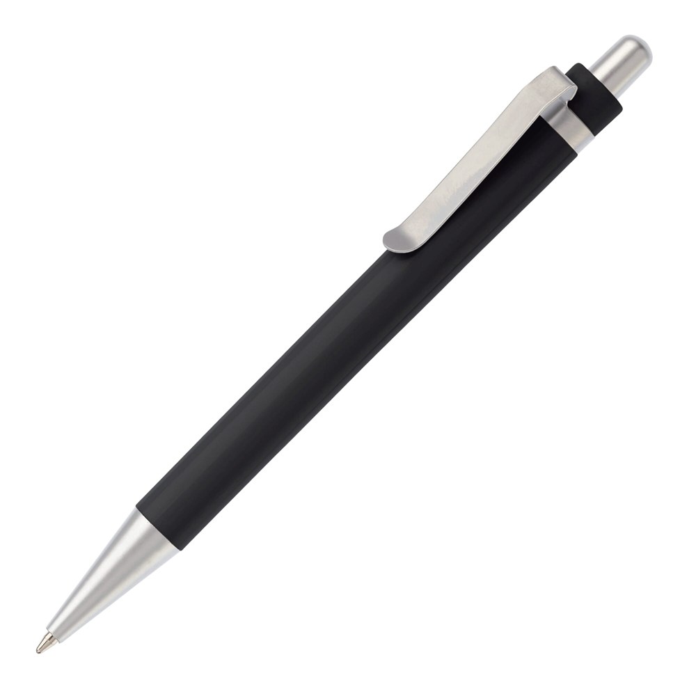 Stylo Antartica clip métal - Noir