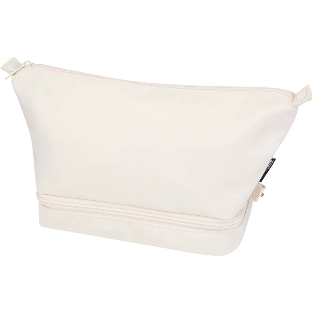 Trip Aware™ Recycelter Reisekulturbeutel 6 L  - offwhite