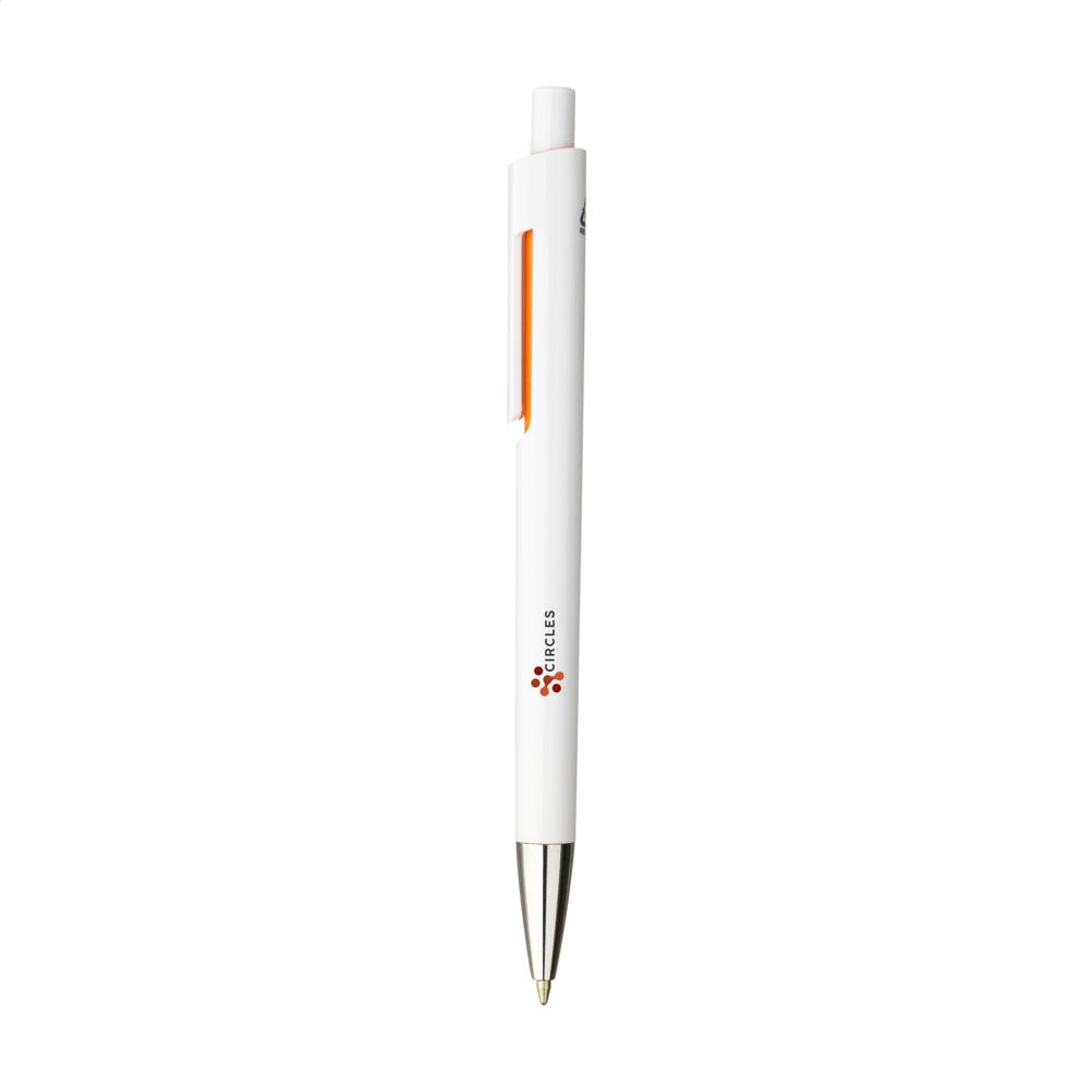 Vista GRS Recycled ABS Kugelschreiber - orange (± PMS 021C)