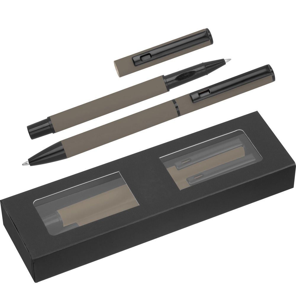 Schreibset Canterbury - Anthrazit