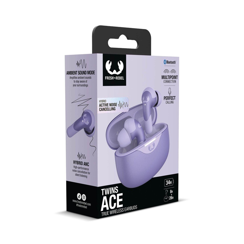 3TW3200 I Fresh 'n Rebel Twins Ace-TWS earbuds with Hybrid ANC