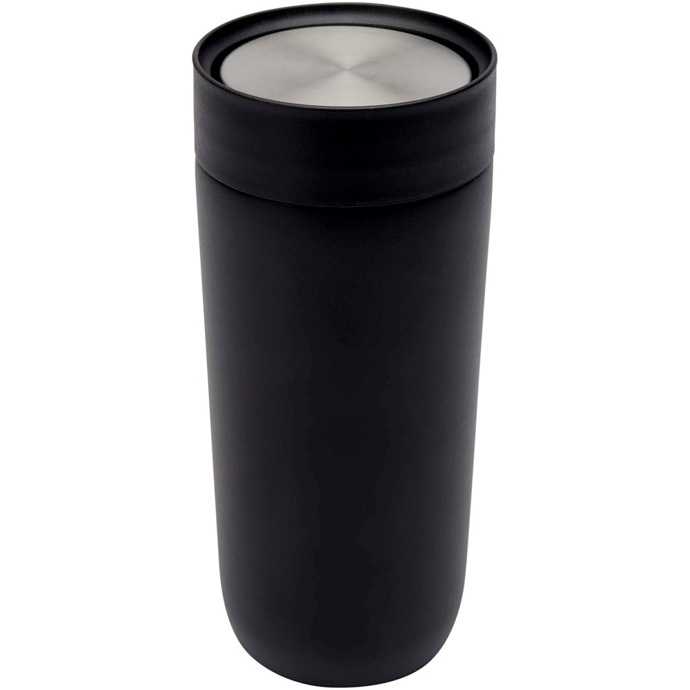 Camden 350 ml RCS-zertifizierter Becher aus Edelstahl mit Keramikauskleidung - schwarz