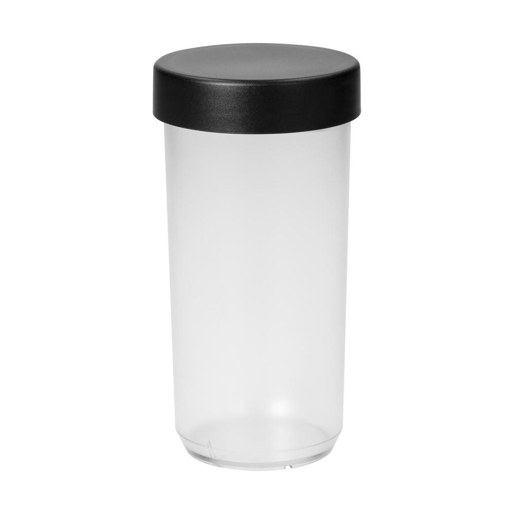 Shakerbecher "NutriGo" - transluzent/schwarz