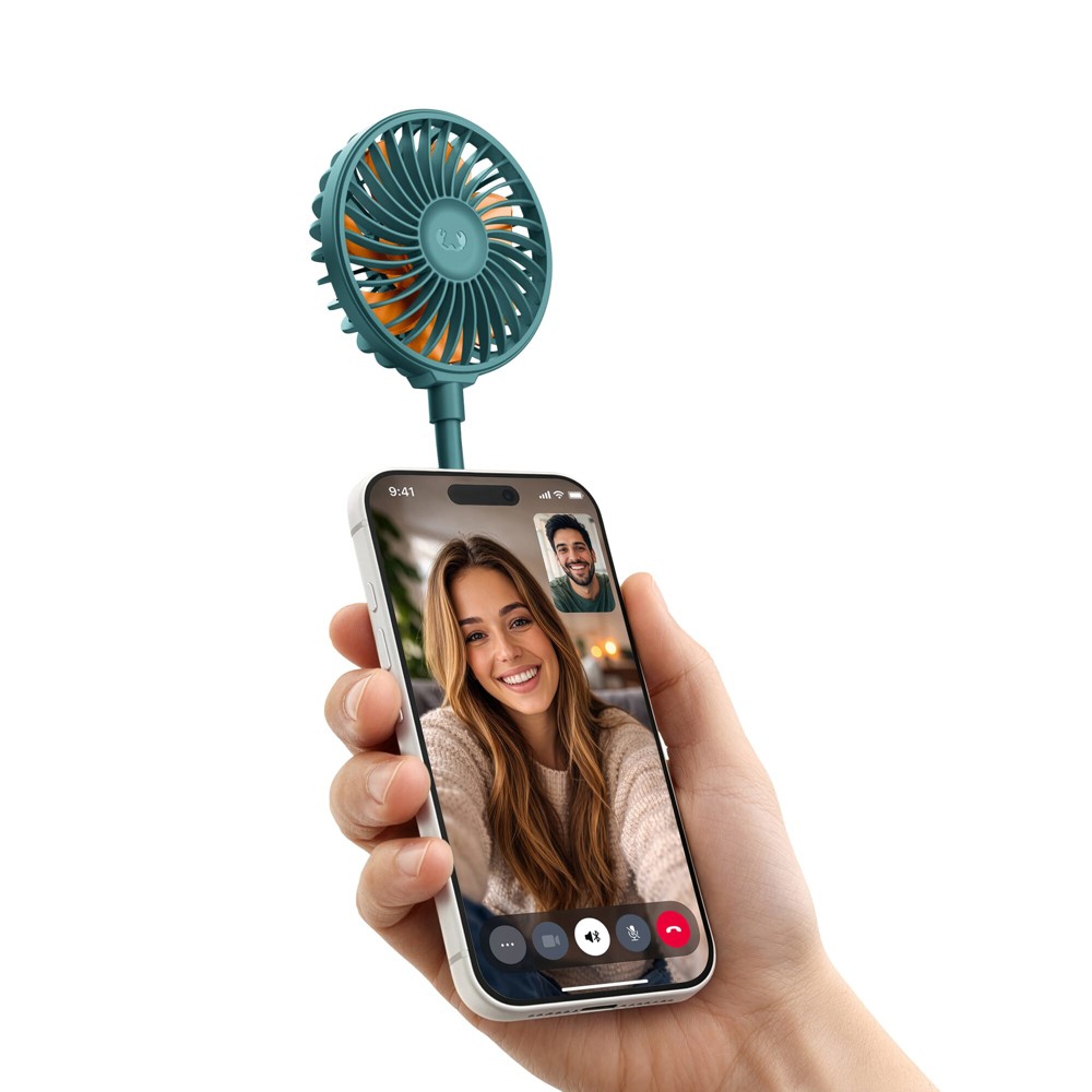 Fresh 'n Rebel Ventilateur Magnétique Sans Fil avec Support pour Téléphone